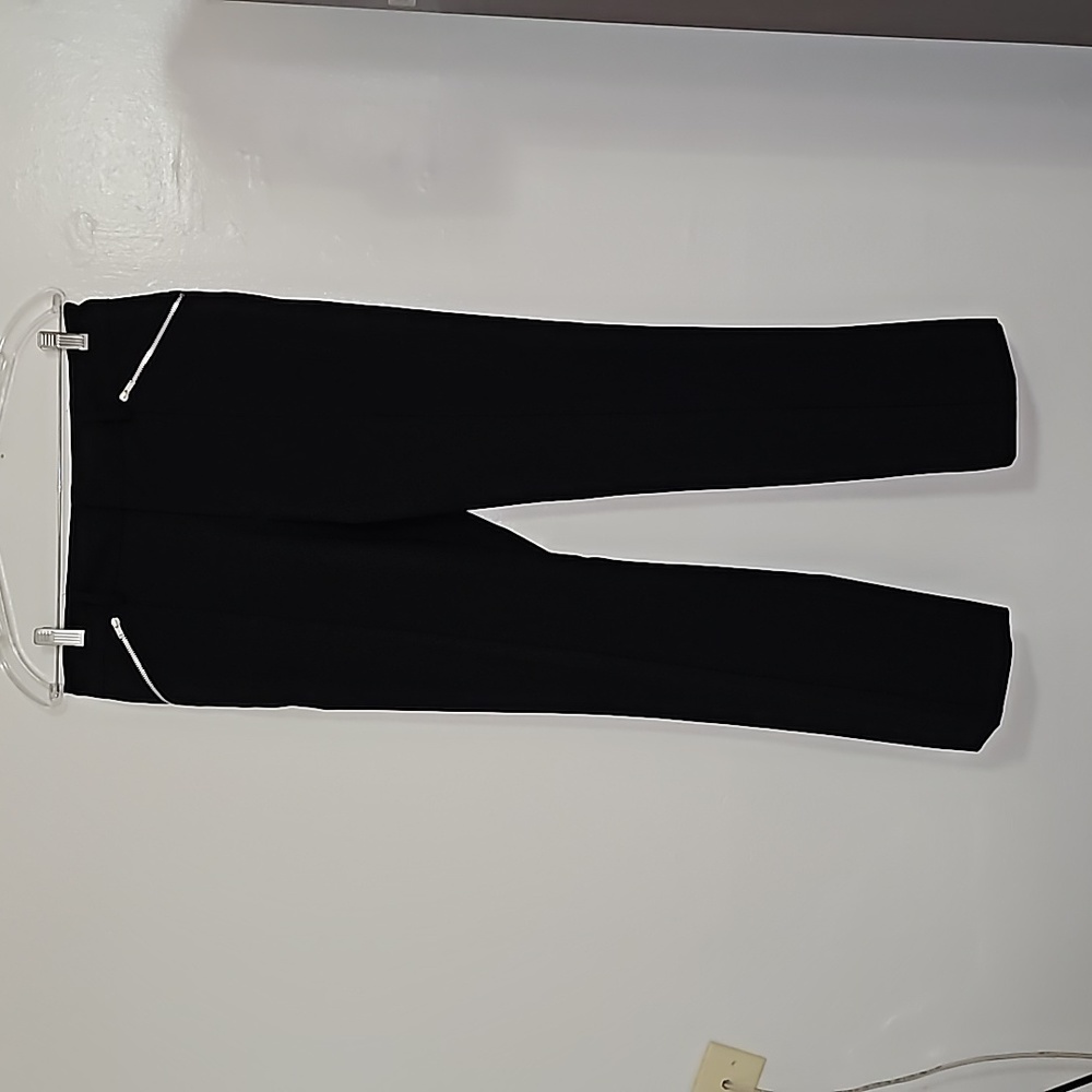 Club Monaco Black Pants Size 8 Zippered Front Pockets